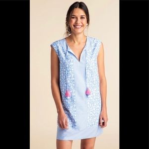 Vineyard vine OTOMI BORDER TUNIC DRESS